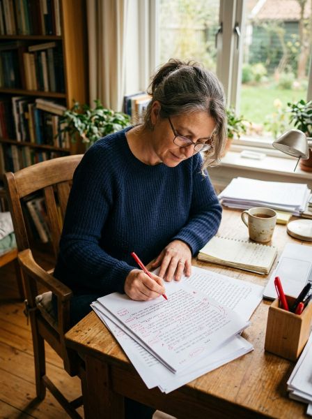 עריכה ספרותית, עריכה לשונית והגהה